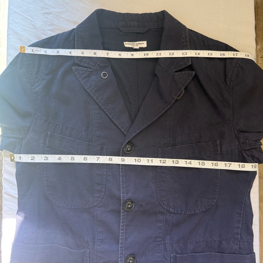 Engineered Garments men's blue Bedford jacket/blazer, S - Picture 11 of 12
